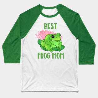 Best Frog Mom Baseball T-Shirt